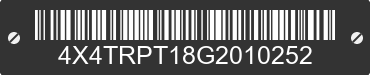 2016 FOREST RIVER Rpod Towable 4X4TRPT18G2010252 VIN decoded