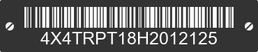 2017 FOREST RIVER Rpod Towable 4X4TRPT18H2012125 VIN decoded