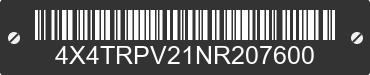 2022 FOREST RIVER Rpod Towable 4X4TRPV21NR207600 VIN decoded