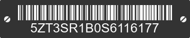 2025 FOREST RIVER Sabre 5ZT3SR1B0S6116177 VIN decoded