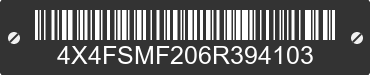 2006 FOREST RIVER Salem Towables 4X4FSMF206R394103 VIN decoded