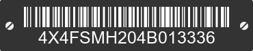 2004 FOREST RIVER Salem Towables 4X4FSMH204B013336 VIN decoded