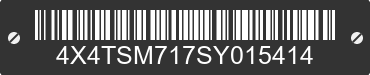 2025 FOREST RIVER Salem Towables 4X4TSM717SY015414 VIN decoded