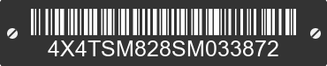 2025 FOREST RIVER Salem Towables 4X4TSM828SM033872 VIN decoded