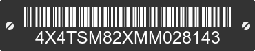 2021 FOREST RIVER Salem Towables 4X4TSM82XMM028143 VIN decoded
