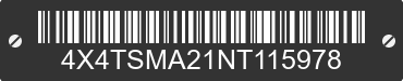 2022 FOREST RIVER Salem Towables 4X4TSMA21NT115978 VIN decoded