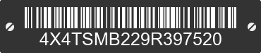 2009 FOREST RIVER Salem Towables 4X4TSMB229R397520 VIN decoded