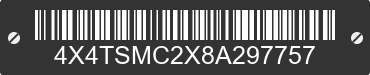 2008 FOREST RIVER Salem Towables 4X4TSMC2X8A297757 VIN decoded
