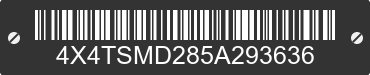 2005 FOREST RIVER Salem Towables 4X4TSMD285A293636 VIN decoded