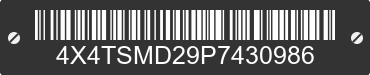 2023 FOREST RIVER Salem Towables 4X4TSMD29P7430986 VIN decoded