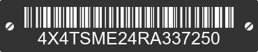 2024 FOREST RIVER Salem Towables 4X4TSME24RA337250 VIN decoded