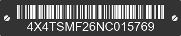 2022 FOREST RIVER Salem Towables 4X4TSMF26NC015769 VIN decoded