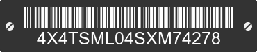 2025 FOREST RIVER Salem Towables 4X4TSML04SXM74278 VIN decoded