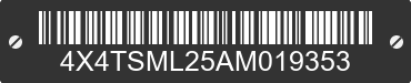 2010 FOREST RIVER Salem Towables 4X4TSML25AM019353 VIN decoded
