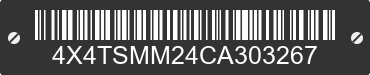 2012 FOREST RIVER Salem Towables 4X4TSMM24CA303267 VIN decoded