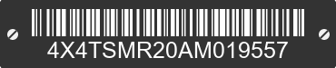 2010 FOREST RIVER Salem Towables 4X4TSMR20AM019557 VIN decoded