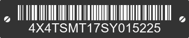 2025 FOREST RIVER Salem Towables 4X4TSMT17SY015225 VIN decoded