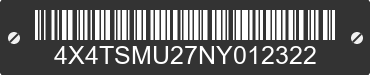 2022 FOREST RIVER Salem Towables 4X4TSMU27NY012322 VIN decoded