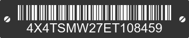 2014 FOREST RIVER Salem Towables 4X4TSMW27ET108459 VIN decoded