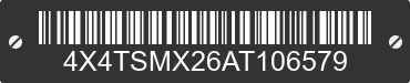 2010 FOREST RIVER Salem Towables 4X4TSMX26AT106579 VIN decoded