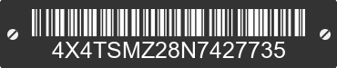 2022 FOREST RIVER Salem Towables 4X4TSMZ28N7427735 VIN decoded