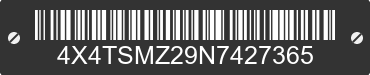 2022 FOREST RIVER Salem Towables 4X4TSMZ29N7427365 VIN decoded