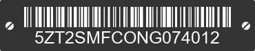 2022 FOREST RIVER Salem Towables 5ZT2SMFCONG074012 VIN decoded