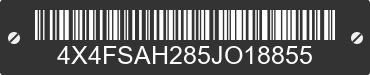 2005 FOREST RIVER Sandpiper Towables 4X4FSAH285JO18855 VIN decoded