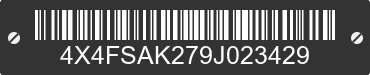 2009 FOREST RIVER Sandpiper Towables 4X4FSAK279J023429 VIN decoded