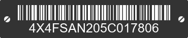 2005 FOREST RIVER Sandpiper Towables 4X4FSAN205C017806 VIN decoded