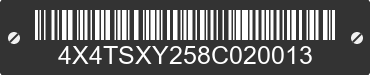 2008 FOREST RIVER Sandpiper Toy Hauler 4X4TSXY258C020013 VIN decoded