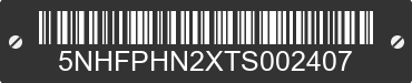 2026 FOREST RIVER Shasta Phoenix 5NHFPHN2XTS002407 VIN decoded