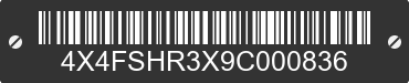 2009 FOREST RIVER Shockwave Toy Hauler 4X4FSHR3X9C000836 VIN decoded
