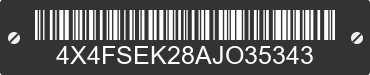 2010 FOREST RIVER Sierra Towables 4X4FSEK28AJO35343 VIN decoded