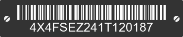 2001 FOREST RIVER Sierra Towables 4X4FSEZ241T120187 VIN decoded