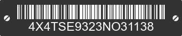 2003 FOREST RIVER Sierra Towables 4X4TSE9323NO31138 VIN decoded