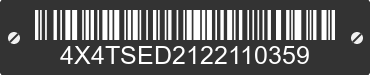 2002 FOREST RIVER Sierra Towables 4X4TSED2122110359 VIN decoded