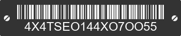 2004 FOREST RIVER Sierra Towables 4X4TSEO144XO7OO55 VIN decoded