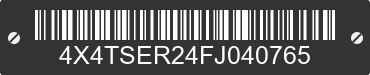 2015 FOREST RIVER Sierra Towables 4X4TSER24FJ040765 VIN decoded