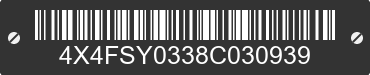 2008 FOREST RIVER Sierra Toy Hauler 4X4FSY0338C030939 VIN decoded