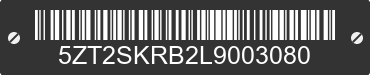 2020 FOREST RIVER Silver Lake Towable 5ZT2SKRB2L9003080 VIN decoded