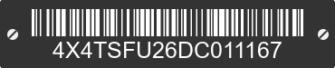 2013 FOREST RIVER Stealth Towables 4X4TSFU26DC011167 VIN decoded