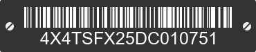 2013 FOREST RIVER Stealth Towables 4X4TSFX25DC010751 VIN decoded