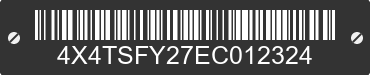 2014 FOREST RIVER Stealth Towables 4X4TSFY27EC012324 VIN decoded