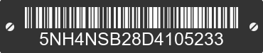 2013 FOREST RIVER Sunshine 5NH4NSB28D4105233 VIN decoded