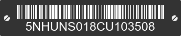 2012 FOREST RIVER Sunshine 5NHUNS018CU103508 VIN decoded