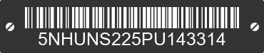 2023 FOREST RIVER Sunshine 5NHUNS225PU143314 VIN decoded