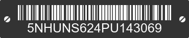 2023 FOREST RIVER Sunshine 5NHUNS624PU143069 VIN decoded