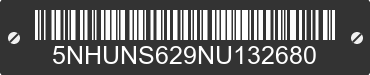 2022 FOREST RIVER Sunshine 5NHUNS629NU132680 VIN decoded