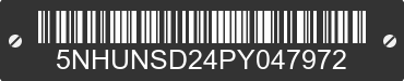 2023 FOREST RIVER Sunshine 5NHUNSD24PY047972 VIN decoded